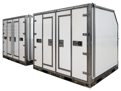 Multimodal rapid deployment containers